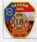 North Carolina - Severn Volunteer Fire Dept Patch