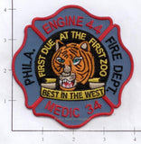 Pennsylvania - Philadelphia Engine 44 Medic 34 Fire Dept Patch