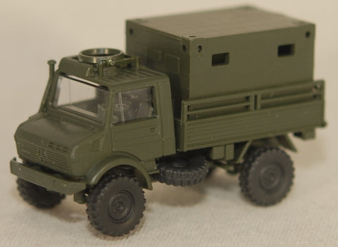 Roskopf   80 - Mercedes Benz Unimog 2 Ton with Shelter - German - 1:100 Scale