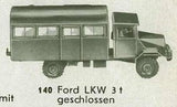 Roskopf  140 - Ford LKW 3 Ton Truck - German - 1:100 Scale