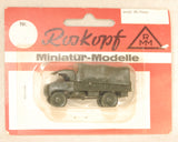 Roskopf  142 - Mercedes Benz Unimog LKW Truck 1.5 Ton Canvas Top - German - 1:100 Scale