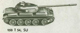 Roskopf  153 - T-54 Tank - Russia - 1:100 Scale