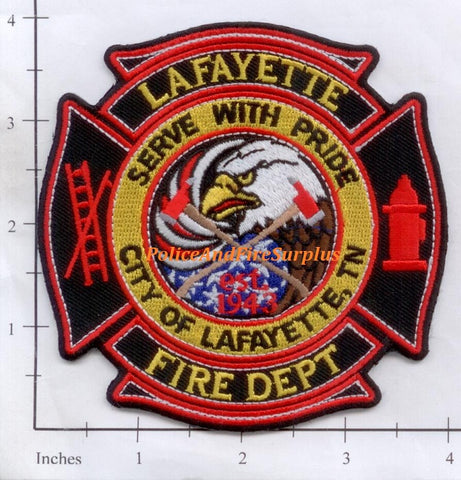 Tennessee - Lafayette Fire Dept Patch