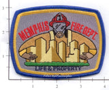 Tennessee - Memphis Fire Dept Patch with Facepiece