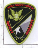 Texas - Arma Safety Group Safety Security Dept Patch