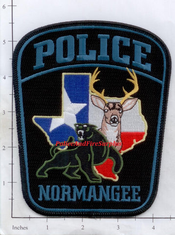 Texas - Normangee Police Dept Patch