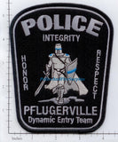 Texas - Pflugerville Dynamic Entry Team Police Dept Patch