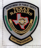 Texas - Texas Rangers 175th Anniversary Police Dept Patch