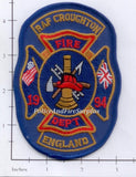 United Kingdom - Croughton RAF Fire Dept Patch