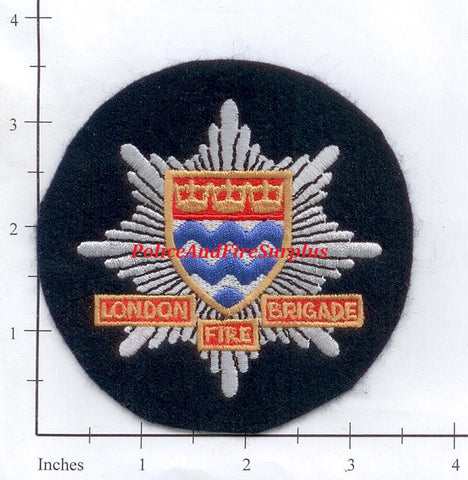 United Kingdom - London Fire Brigade Fire Dept Patch v4