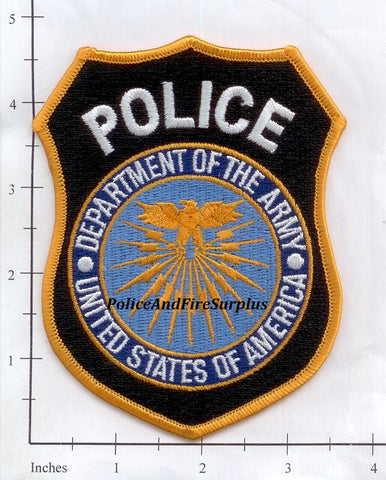 United States -  Dept of the Army Police Dept Patch v1