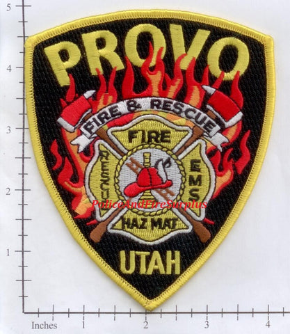 Utah - Provo Fire & Rescue Fire Dept Patch