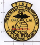 South Vietnam - Chu Lai USMC Fire Prevention and Protection Patch