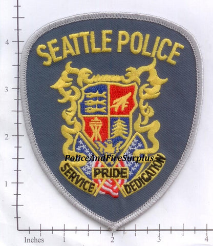 Washington - Seattle Police Dept Patch