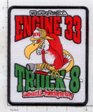 Washington DC - Engine 33 Truck 8 Fire Dept Patch