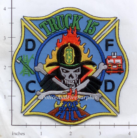 Washington DC - Truck 15 Fire Dept Patch v1