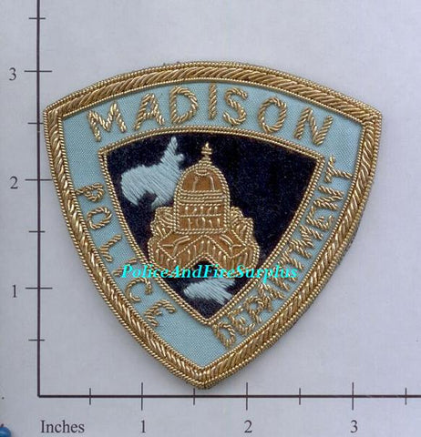 Wisconsin - Madison Police Dept Patch Bullion