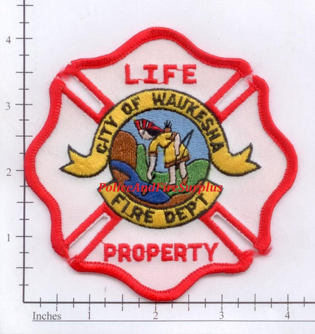 Wisconsin - Waukesha Fire Dept Patch