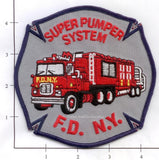 New York City Super Pumper System Fire Dept Patch v2