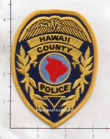 Hawaii - Hawaii County Police Dept Patch v1
