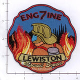 Maine - Lewiston Engine 7 Fire Dept Patch