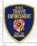 Maryland - Baltimore City Police Dept Traffic Enforcement Patch