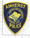 Massachusetts - Amherst Police Dept Patch