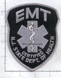 New Jersey - NJ State Dept of Health EMT Patch