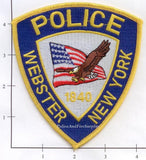 New York - Webster Police Dept Patch