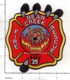 North Carolina - Bear Creek Fire Rescue Dept Patch