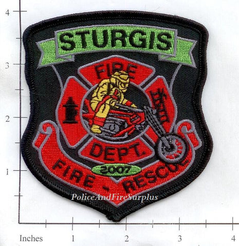 South Dakota - Sturgis Fire Dept Patch